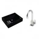 Ver imagem 2 de Kit Cuba Rt49 com Torneira Luxo 1195 Metal 1/4 Volta Compace