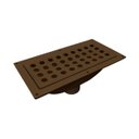 Ver imagem 1 de Captador de Água Calha em Alumínio e Grelha Marrom 25x13x8cm G.D.A. INDUSTRIA E DISTRIBUIDORA DE FUN