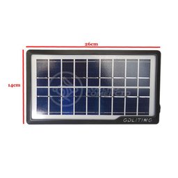 Kit Lanterna Placa Solar Carregador Portatil Emergência - 3