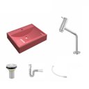 Ver imagem 2 de Kit Cuba Rt49 com Torneira Pratika 1060 Metal e Válvula 1 Polegada e Sifão Pvc e Flexível Compace