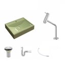 Ver imagem 2 de Kit Cuba Rt49 com Torneira Pratika 1060 Metal e Válvula 1 Polegada e Sifão Pvc e Flexível Compace