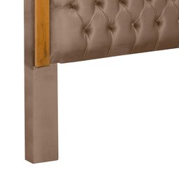 Cabeceira Cama Box de Casal 1.40 Imperial Pávia Marrom - LH Móveis - 9