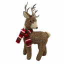 Ver imagem 1 de Enfeite Natalino Bambi Estocolmo 21x10x38 cm Niazitex