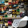 Outlet - Papel de Parede Vintage Carros Inesquecíveis do Brasil 0,58X2,00m - 1