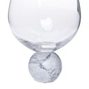 Ver imagem 3 de Jogo 2 Taças para Gin de Cristal e Mármore Branco 640ml 23111 Mart