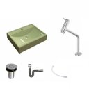 Ver imagem 2 de Kit Cuba Rt49 com Torneira Pratika 1060 Metal e Válvula Click 1 Polegada B e Sifão Cromado e Flexíve