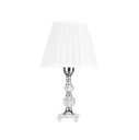 Ver imagem 1 de Abajur de Cristal 36cm Quarto Aparador Mesa Cabeceira De Cama