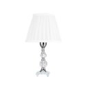 Ver imagem 1 de Abajur de Cristal 36cm Quarto Aparador Mesa Cabeceira De Cama