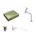 Ver imagem 2 de Kit Cuba Rt49 com Torneira Pratika 1060 Metal e Válvula Click 1 Polegada G e Sifão Pvc e Flexível Co