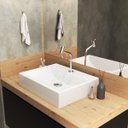 Ver imagem 1 de Kit Cuba Rt49 com Torneira Pratika 1060 Metal e Válvula Click 1 Polegada G e Sifão Pvc e Flexível Co