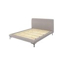 Ver imagem 3 de Cama Queen Estofada Linho com Cabeceira Star Cinza