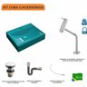 Kit Cuba Rt49 com Torneira Pratika 1060 Metal e Válvula Click 1 Polegada G e Sifão Cromado e Flexíve - 3