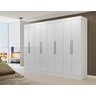 Guarda-Roupa Casal Nova York 8 Portas e 2 Gavetas Branco Maxel - 2