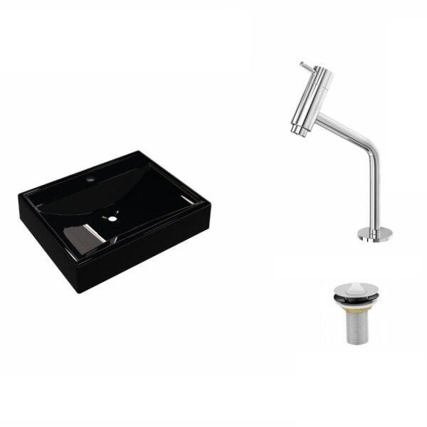 Kit Cuba RT49 com Torneira Pratika 1060 Metal e Válvula 1 Polegada Compace - 2