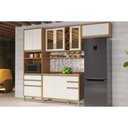 Ver imagem 1 de Cozinha Modulada Ronipa Tempranillo Tempranillo 5 Peças (2aéreos+1balcão+1torrequente+