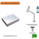 Ver imagem 3 de Kit Cuba Rt49 com Torneira Pratika 1060 Metal e Válvula 1 Polegada Compace