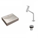 Ver imagem 2 de Kit Cuba Rt49 com Torneira Pratika 1060 Metal e Válvula Click 1 Polegada B Compace