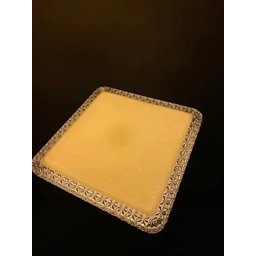 Plafon Acrilico LED Quadrado 3000K x 12W 28cm - Cod: Dcx00334 - 4