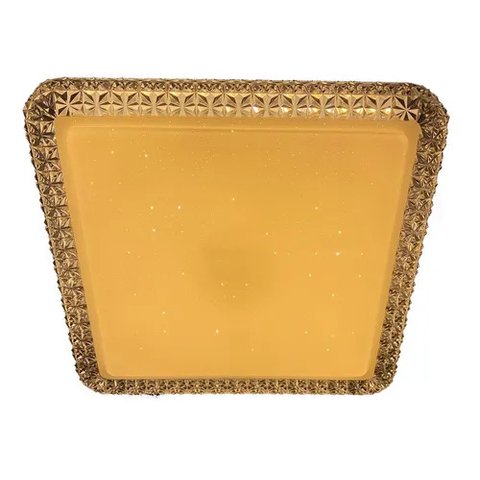 Plafon Acrilico LED Quadrado 3000K x 12W 28cm - Cod: Dcx00334