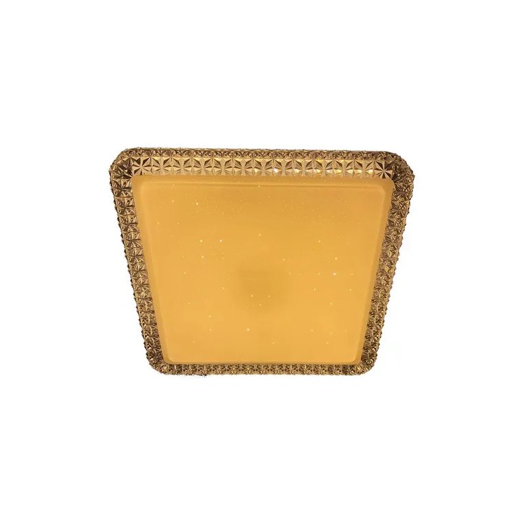 Plafon Acrilico LED Quadrado 3000K x 12W 28cm - Cod: Dcx00334