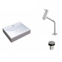 Ver imagem 2 de Kit Cuba Rt49 com Torneira Pratika 1060 Metal e Válvula Click 1 Polegada B Compace