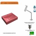Ver imagem 3 de Kit Cuba Rt49 com Torneira Pratika 1060 Metal e Válvula Click 1 Polegada G Compace