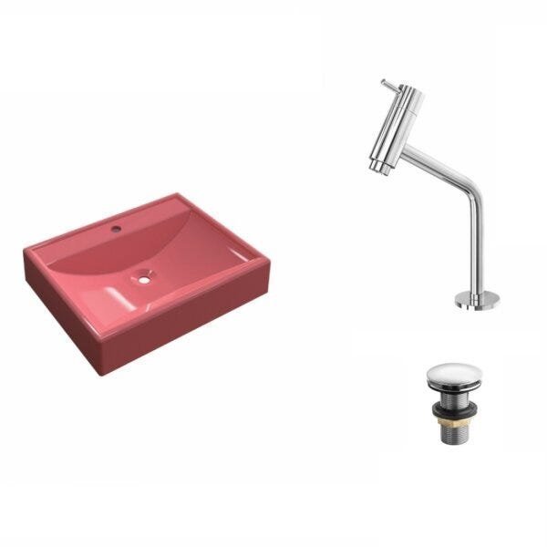 Kit Cuba RT49 com Torneira Pratika 1060 Metal e Válvula Click 1 Polegada G Compace - 2
