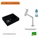 Ver imagem 3 de Kit Cuba Rt49 com Torneira Pratika 1060 Metal 1/4 Volta Compace