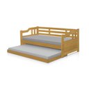 Ver imagem 2 de Sofá Cama Madeira Vintage e com Cama Auxiliar e 2 Colchões Texas Imbuia