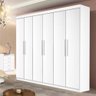 Guarda Roupa 6 Portas Leblon Branco D'doro - 1