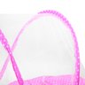 Mini Berço Bebê Portátil com Mosquiteiro:rosa - 2