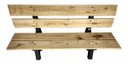Ver imagem 1 de Banco Jardim em Madeira Pinus 2 Lugares 150cm Natumob / Nt-01
