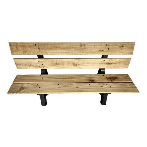 Banco Jardim em Madeira Pinus 2 Lugares 150cm Natumob / Nt-01