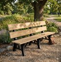 Ver imagem 3 de Banco Jardim em Madeira Pinus 2 Lugares 150cm Natumob / Nt-01