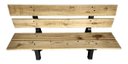 Ver imagem 1 de Banco Jardim em Madeira Pinus 2 Lugares 150cm Natumob / Nt-01