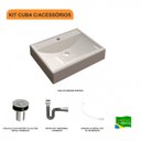 Ver imagem 3 de Kit Cuba Rt49 com Válvula Click 1 Polegada B e Sifão Cromado e Flexível Compace