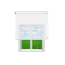 Ver imagem 2 de Persiana Cortina Rolo Tela Solar 3% Ambiente Interno Quarto Cozinha Sala Varanda 1,60 L x 2,10 A