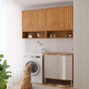 Ver imagem 1 de Armários Multiuso para Área de Serviço 3 Peças com 6 Portas Divina