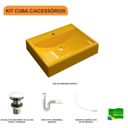 Ver imagem 3 de Kit Cuba Rt49 com Válvula Click 1 Polegada G e Sifão Pvc e Flexível Compace