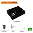 Ver imagem 3 de Kit Cuba Rt49 com Válvula Click 1 Polegada G e Sifão Pvc e Flexível Compace