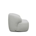 Ver imagem 7 de Kit 2 Poltronas Decorativas Charlote Sala de Estar Base Giratória em Aço Bouclê Cinza G88 - Gran Bel