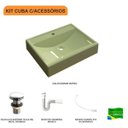 Ver imagem 3 de Kit Cuba Rt49 com Válvula Click 1 Polegada G e Sifão Pvc e Flexível Compace