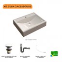 Ver imagem 3 de Kit Cuba Rt49 com Válvula Click 1 Polegada G e Sifão Cromado e Flexível Compace