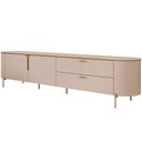 Ver imagem 1 de Rack para Sala de Estar Tv 75 Pol Orgânico Dion D05 Off White - Lyam Decor