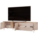 Ver imagem 6 de Rack para Sala de Estar Tv 75 Pol Orgânico Dion D05 Off White - Lyam Decor