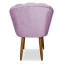 Ver imagem 4 de Kit 4 Cadeiras Flor para Quarto Penteadeira - Balaqui Decor Cor:lilas