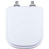 Assento Sanitário com Fechamento Lento Lyon Branco para Vaso Sensea - 1