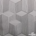 Ver imagem 1 de Papel de Parede Kantai White Swan - Geométrico 3d com Fio Prata