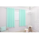 Ver imagem 1 de Cortina Oxford Quarto Infantil/bebê 300x180 Para Janela:Verde-água