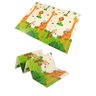 Tapete Tatame Infantil Dupla Face Savana Animais 150cm X 200cm Kapazi - 1